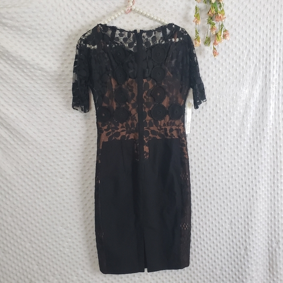 NWT Bryon Lars Anthropologie Carissima Sheath Dress Size 2 P Petite - Picture 8 of 11